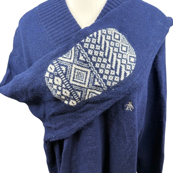 Penguin Men's Navy Blue Sweater XXL Wool stitch fix NWT - Picture 1 of 8